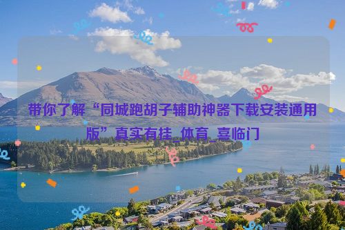 带你了解“同城跑胡子辅助神器下载安装通用版”真实有挂_体育_喜临门