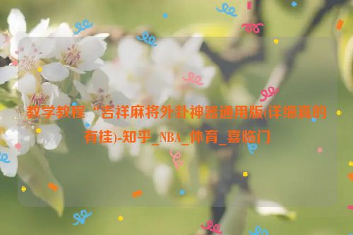 教学教程“吉祥麻将外卦神器通用版(详细真的有挂)-知乎_NBA_体育_喜临门