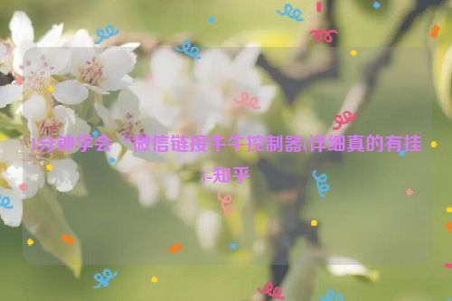 1分钟学会“微信链接牛牛控制器(详细真的有挂)-知乎