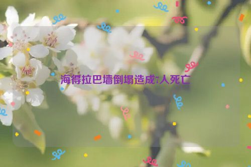 海得拉巴墙倒塌造成7人死亡