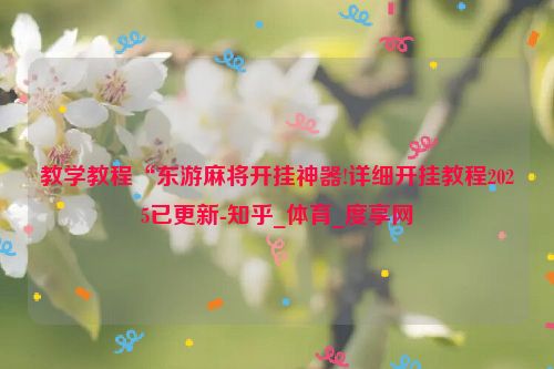 教学教程“东游麻将开挂神器!详细开挂教程2025已更新-知乎_体育_度享网