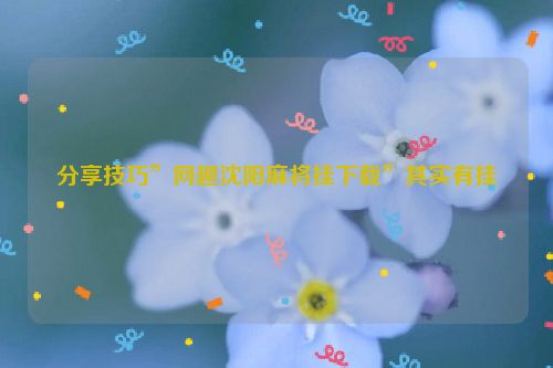 分享技巧”网趣沈阳麻将挂下载”其实有挂